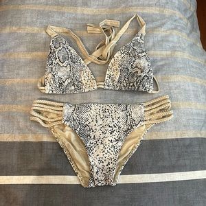 Lulifama Snakeskin Bikini